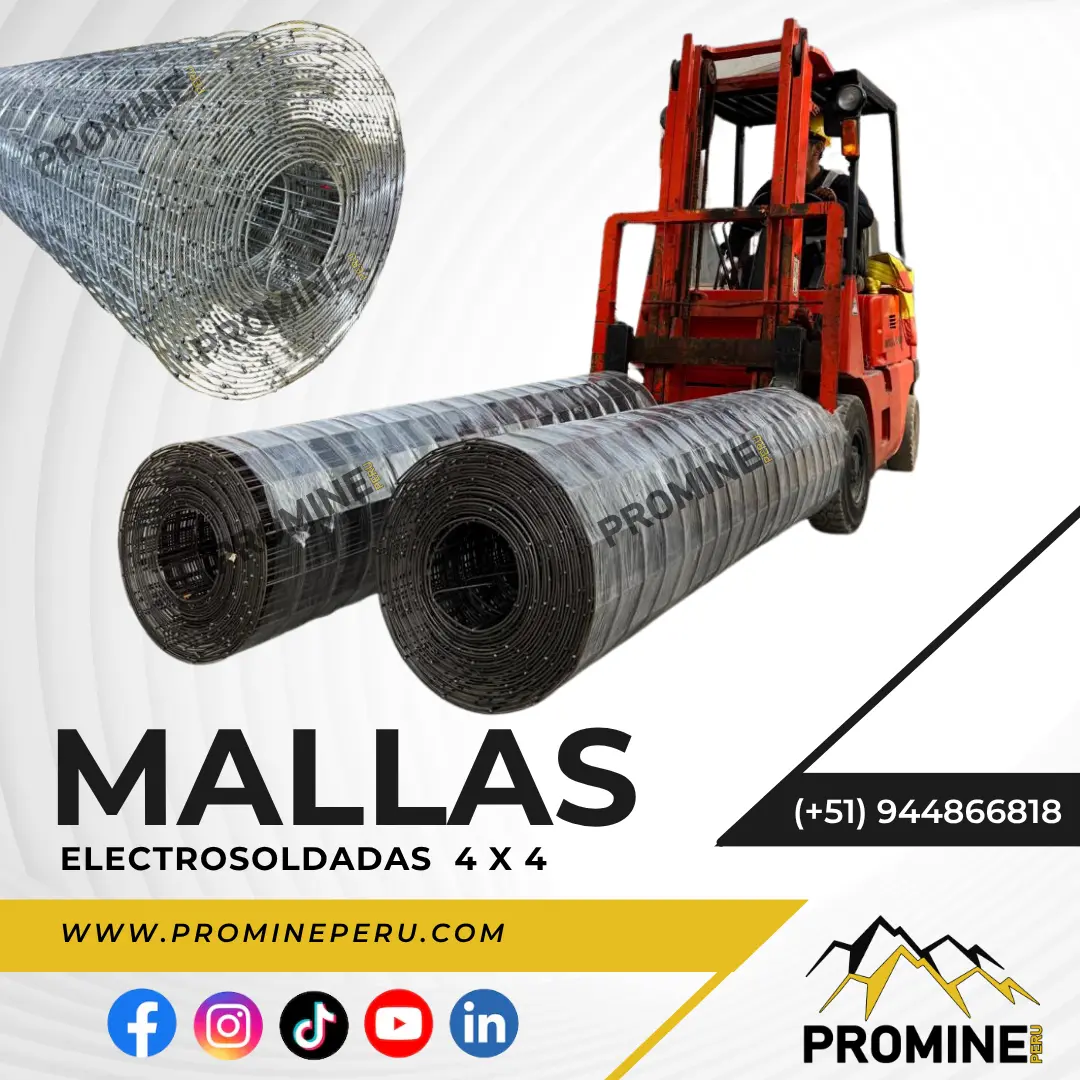 Malla Electrosoldada para Minería
