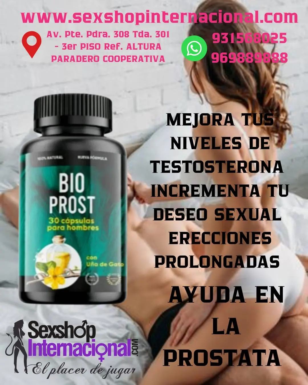 BIO PROST 30 PASTILLAS POTENCIADOR NATURAL
