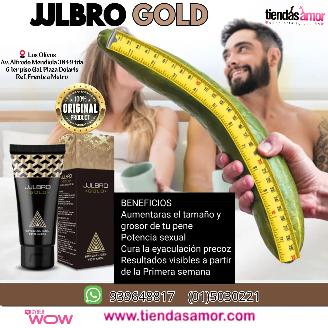 JJLBRO GEL POTENCIA SEXUAL DESARROLLO VIRIL 