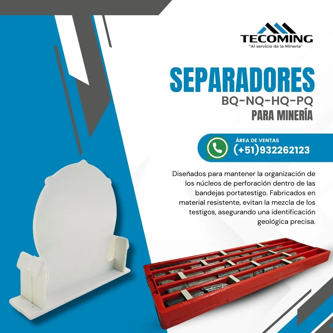 SEPARADORES BQ - NQ - HQ - PQ PARA MINERÍA 