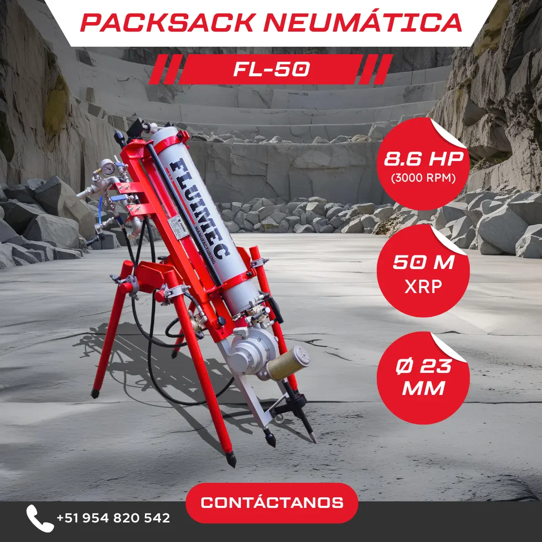 PACKSACK NEUMÁTICA FL50 - FLUIMEC 