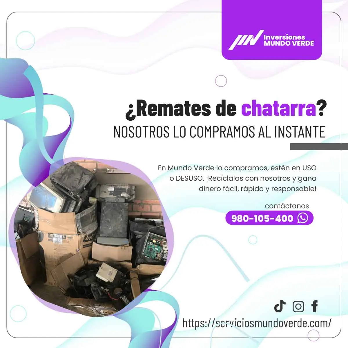  Dale una segunda vida a tus equipos electrónicos 