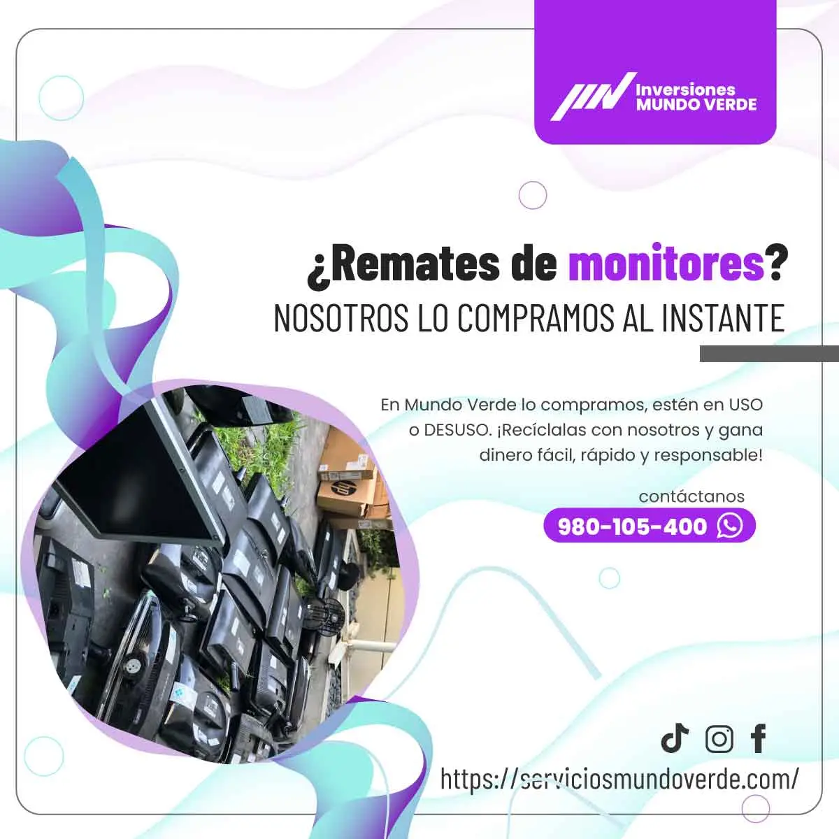 Solución ecológica para tus residuos tecnológicos