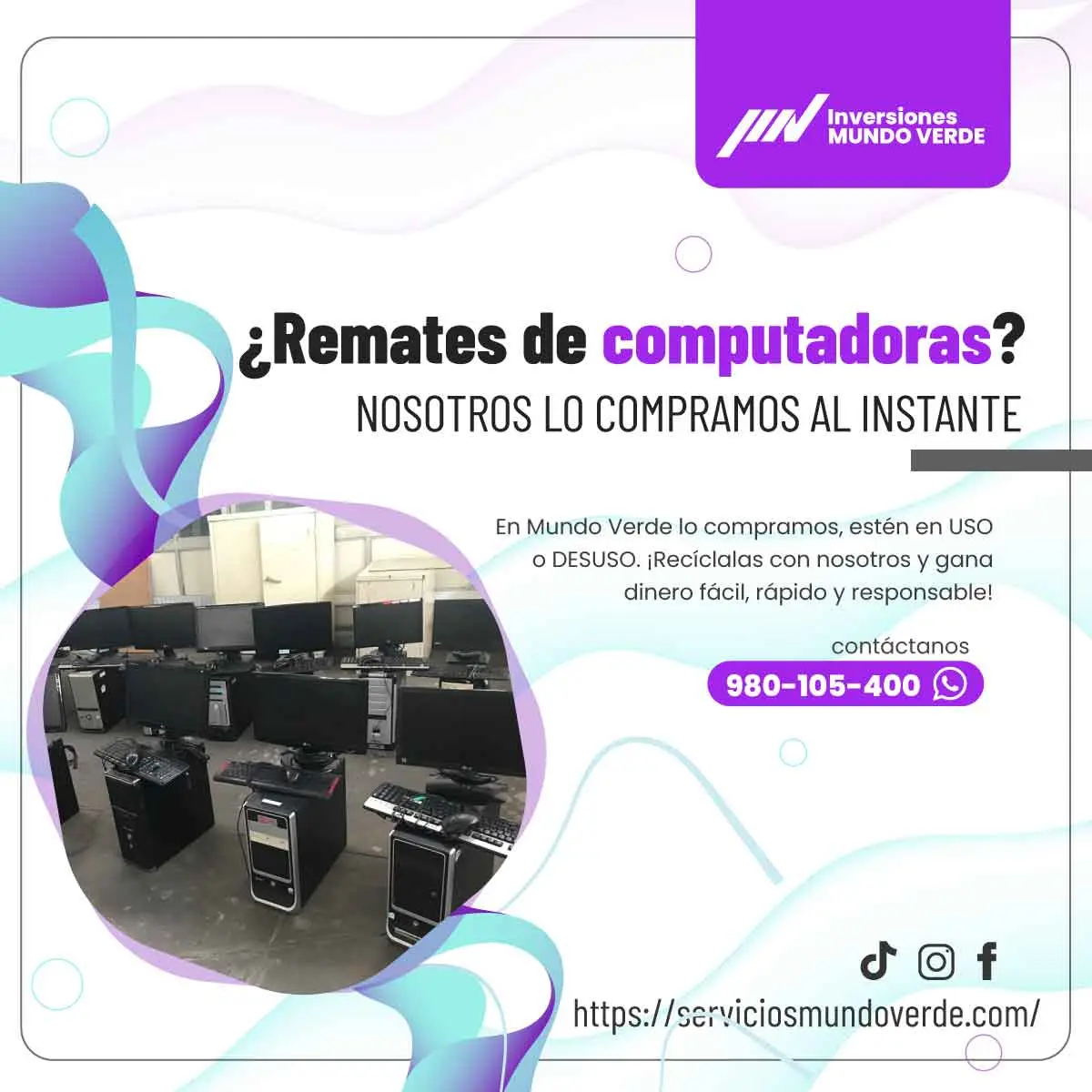 TIENES COMPUTADORAS LO COMPRAMOS 