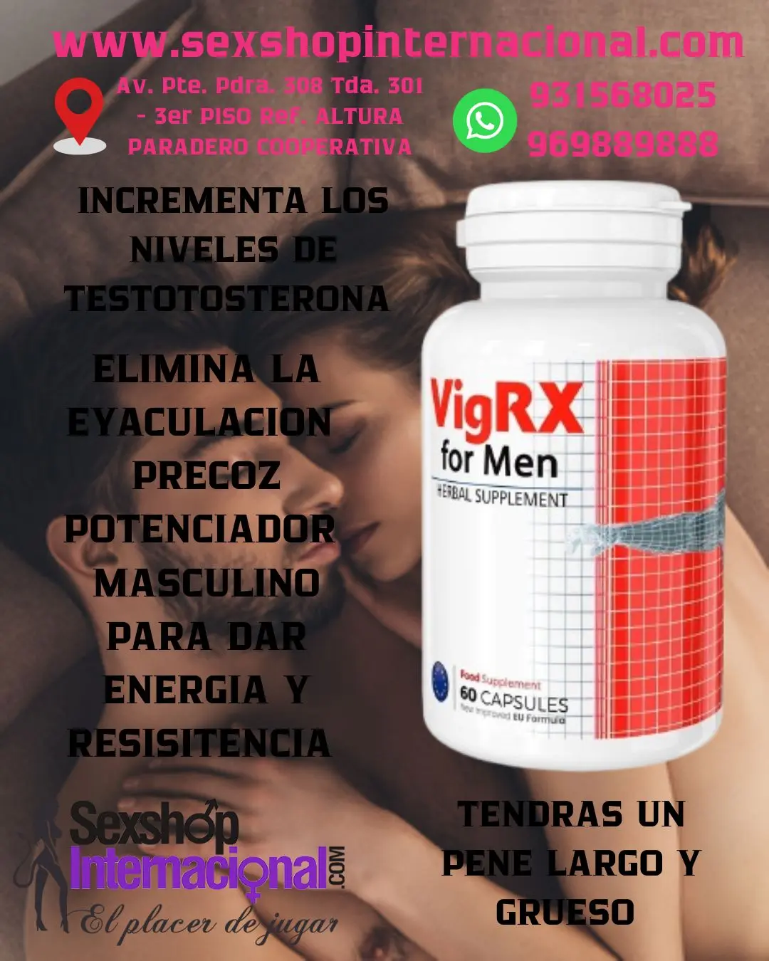 VIGRX FORMEN ELEVA LOS NIVELES DE TESTOSTERONA