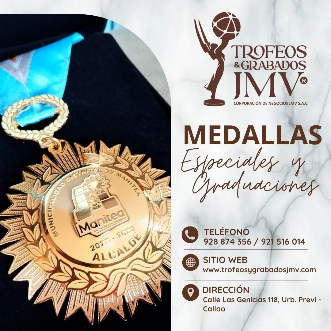 MEDALLAS PARA PREMIACION