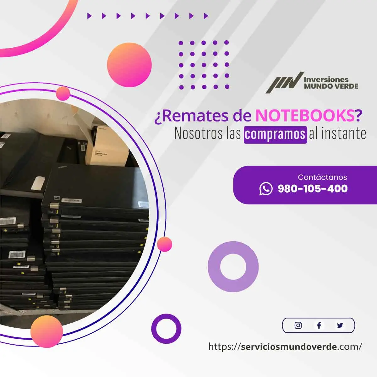 TIENES NOTEBOOKS LO COMPRAMOS 