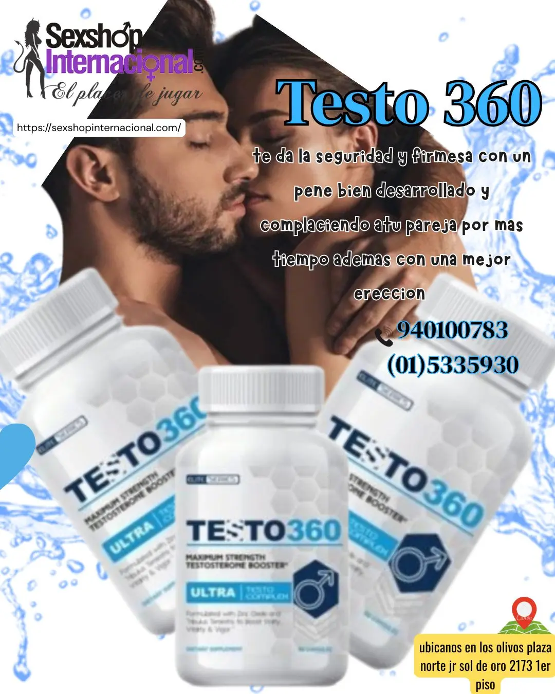 PARA UNA MEJOR ERECCION Y MAS TIEMPO TESTO 360
