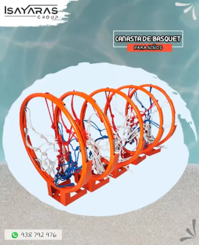 Canasta de basquet para niños Isayaras Group
