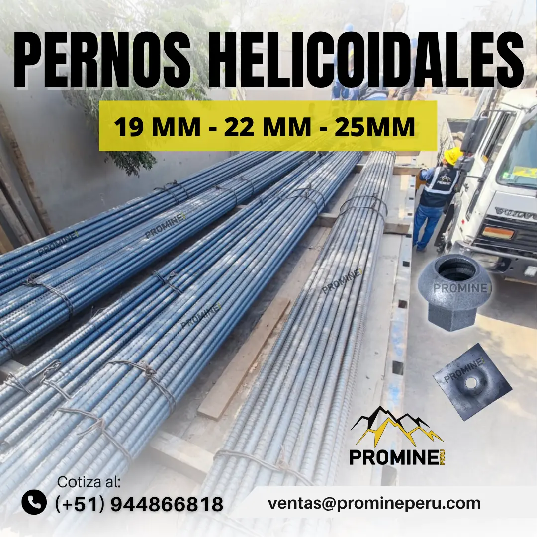 Pernos Helicoidales en Stock Lima Norte