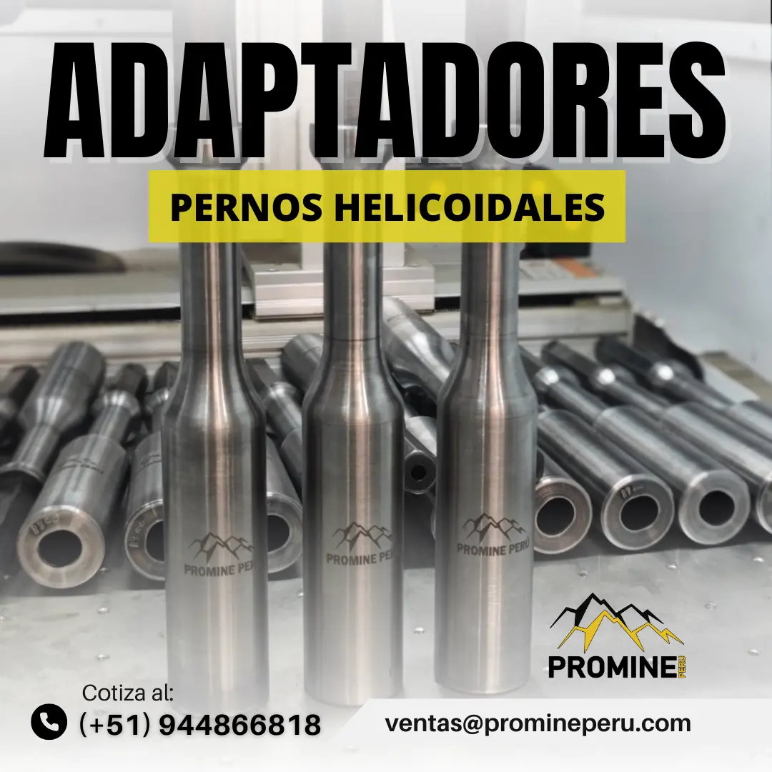 Adaptadores para Pernos Helicoidales Lima Norte