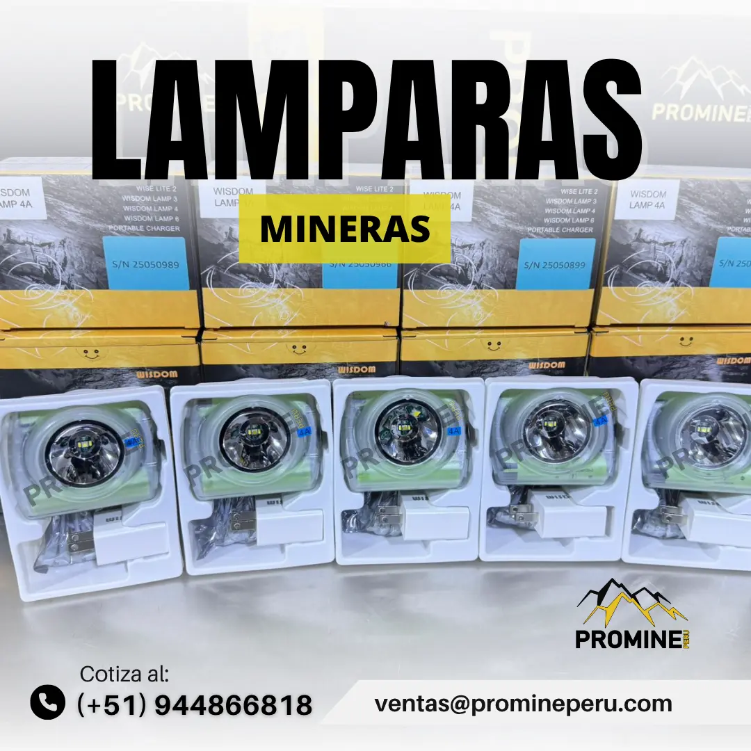  Lámparas Inalámbricas para Minería Artesanal