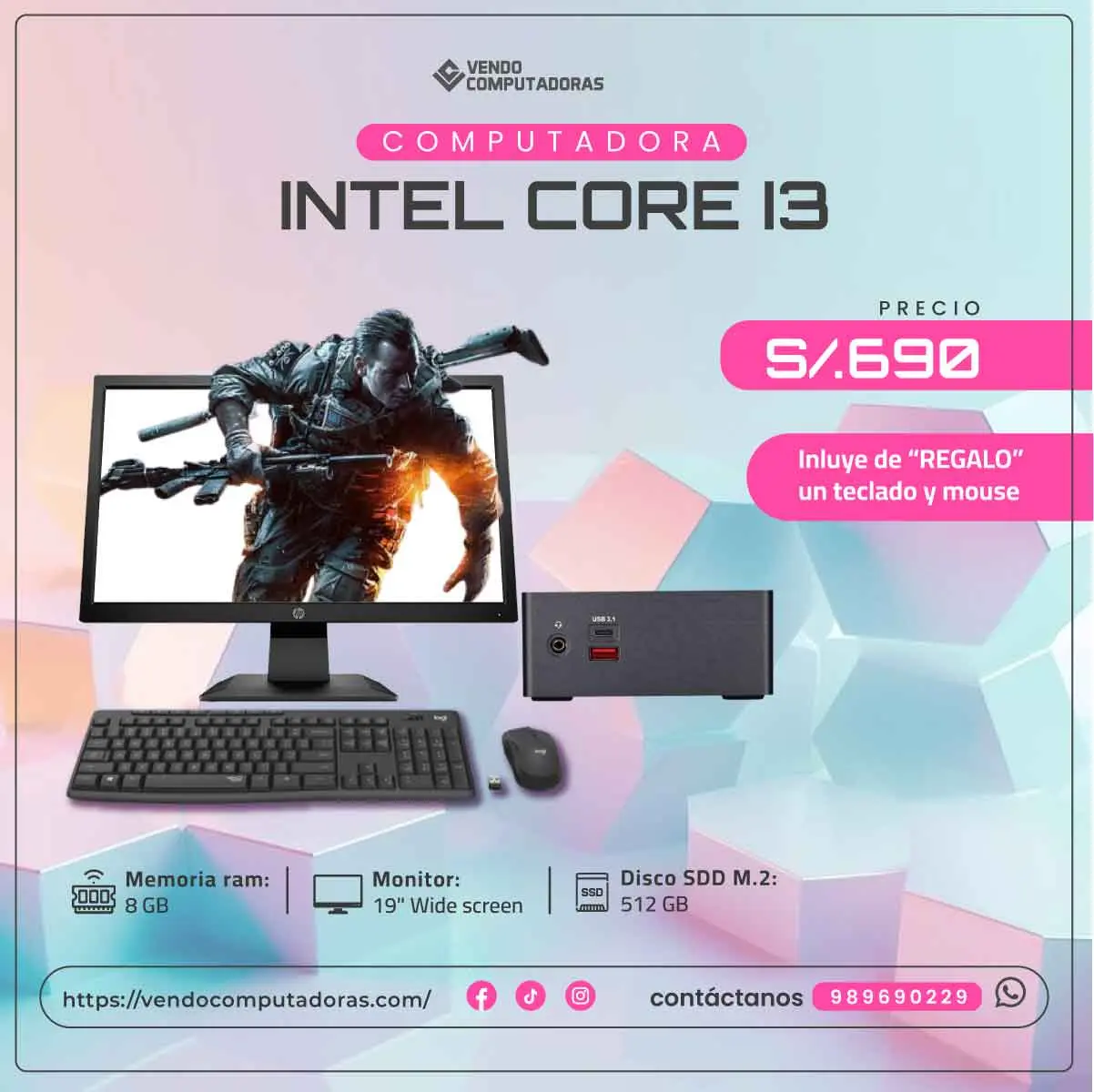 Core i3 perfecta para ti