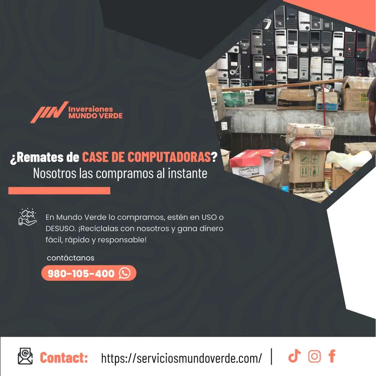 TIENES CASE DE COMPUTADORAS LO COMPRAMOS 