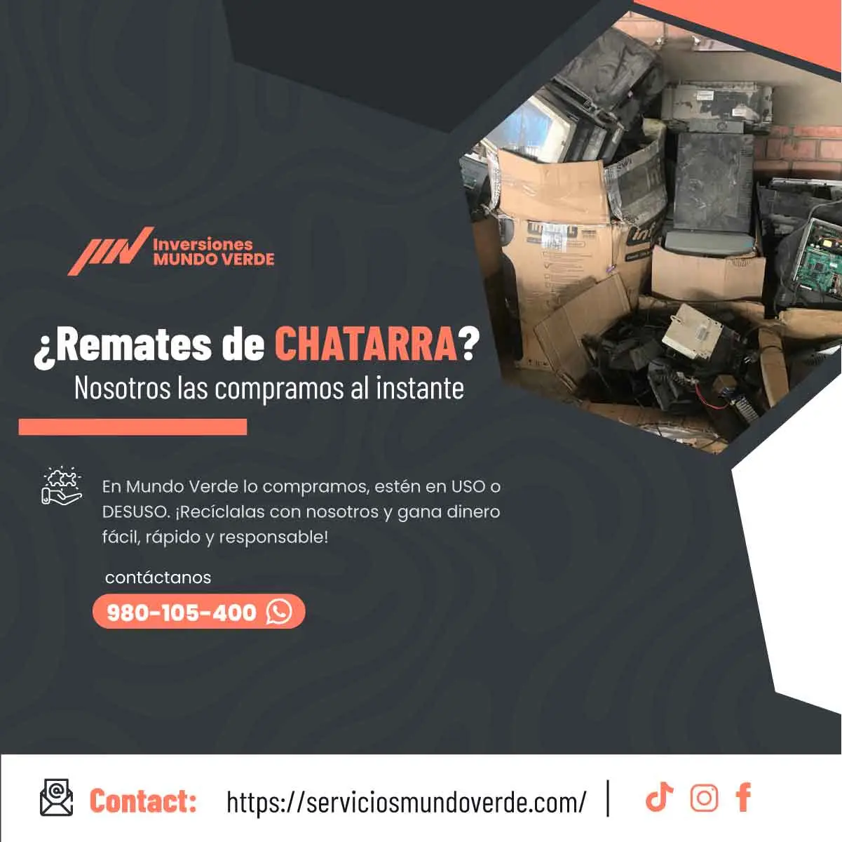 TIENES CHATARRA LO COMPRAMOS 