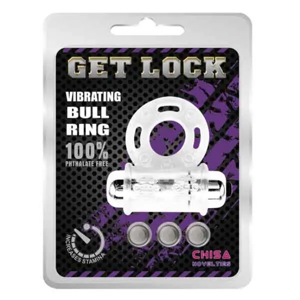ANILLO VIBRADOR GET LOCK BULL RING.