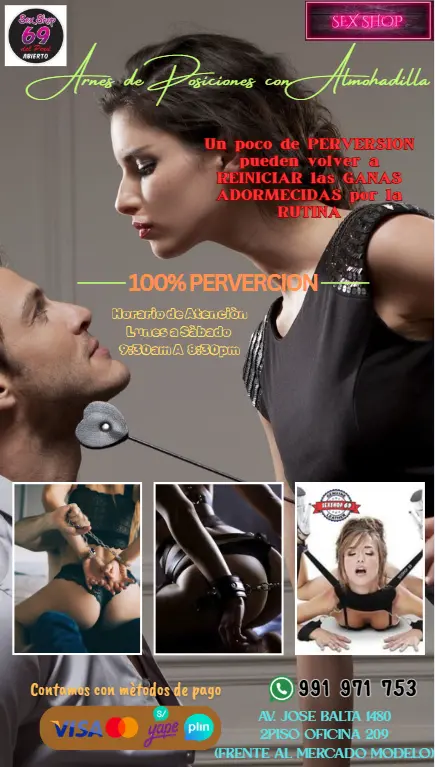 Fetish Arnes de Posiciones con Almohadilla