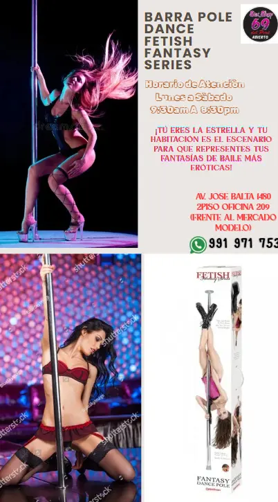 Barra Pole Dance Fetish Fantasy Series