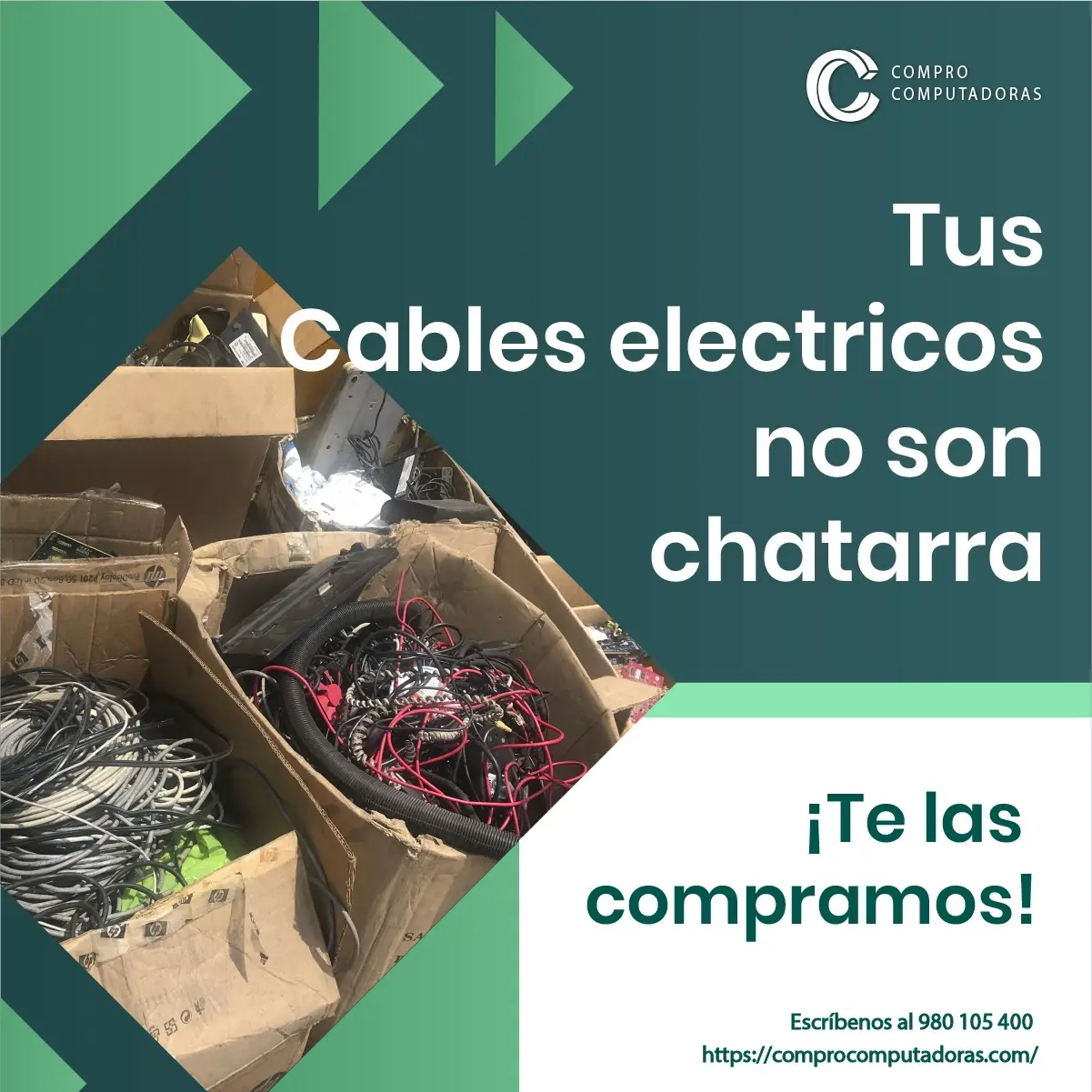 Compramos computadoras viejas en cualquier estad