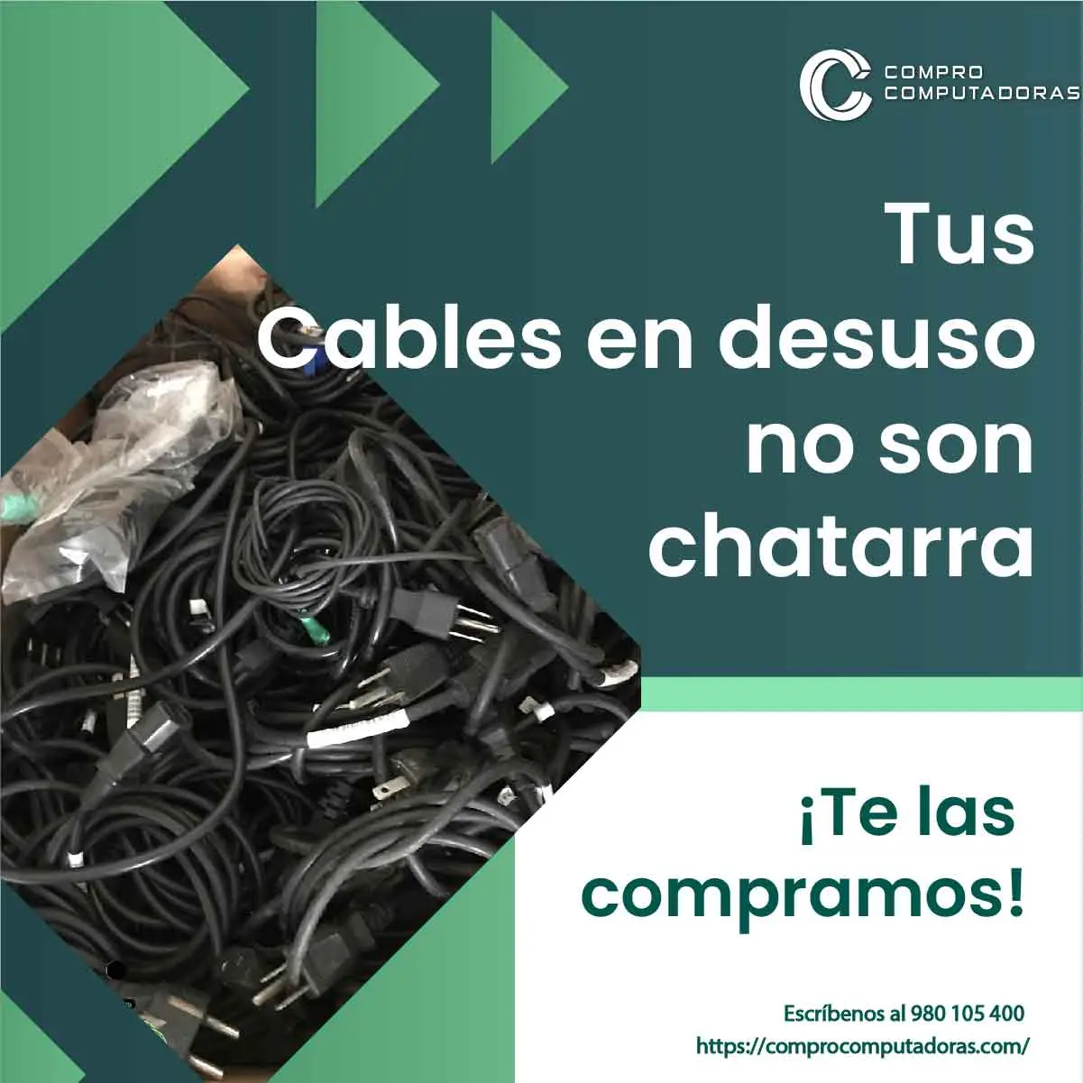  No botes tus computadoras Nosotros las compramos 
