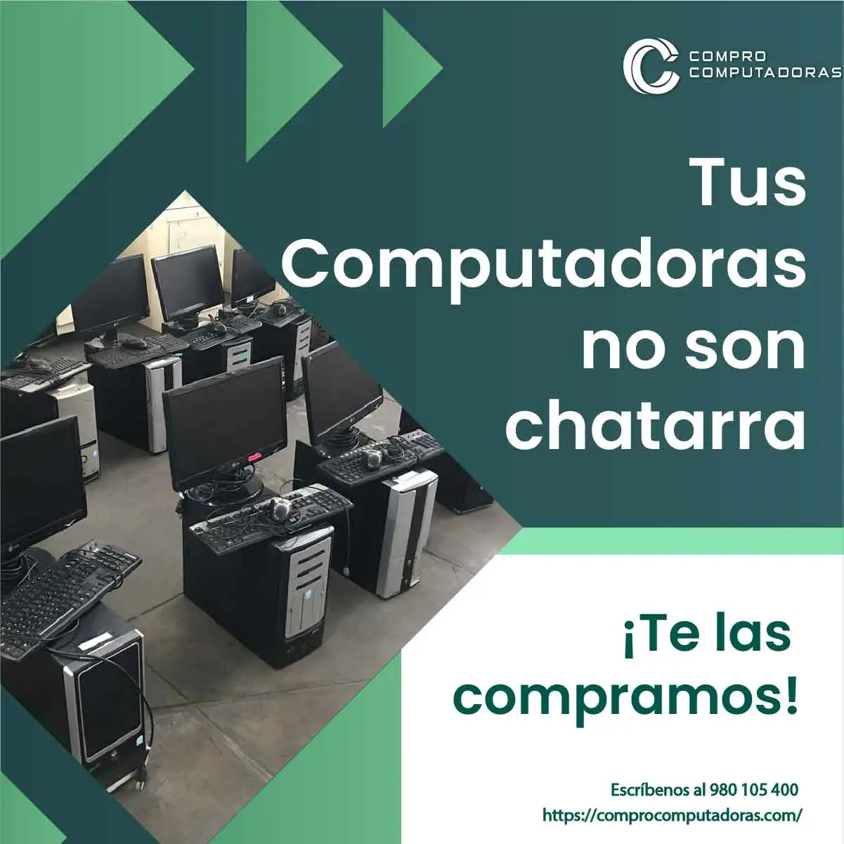 Empresa seria compra computadoras en Lima