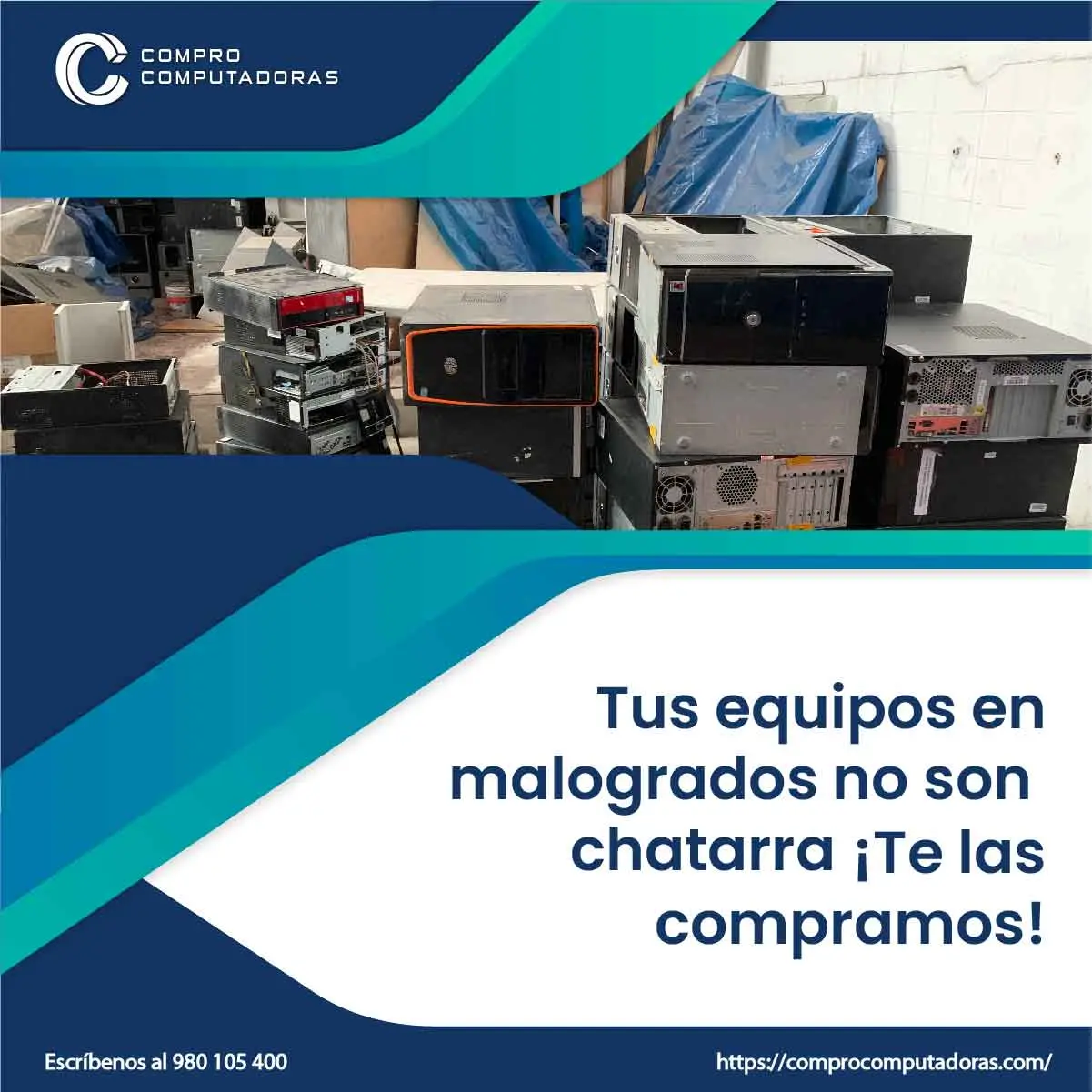 Vende tu computadora en desuso Nosotros la valoramos