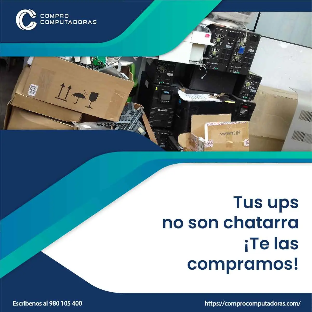 Servicio de compra de computadoras usadas 