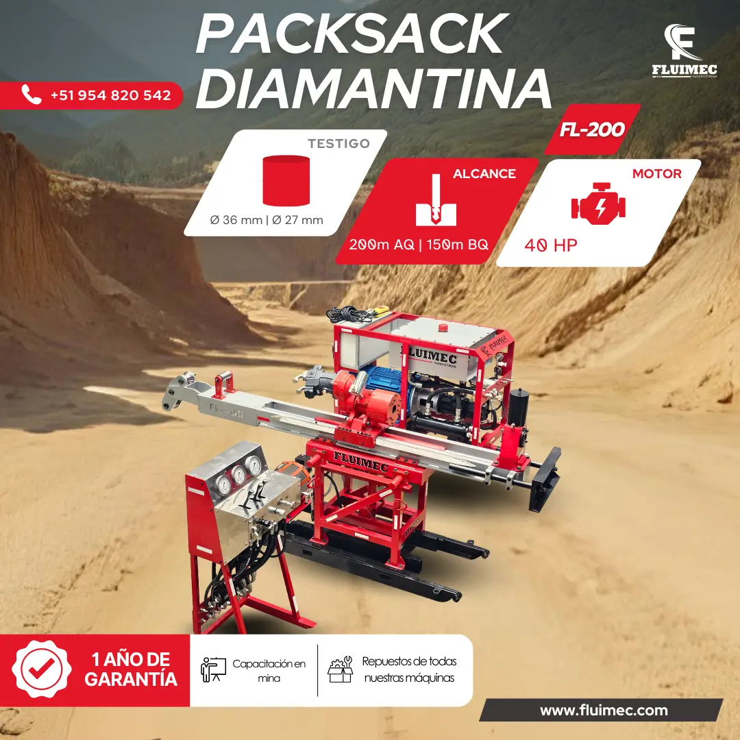  PACKSACK DIAMANTINA FL-200 mineria 