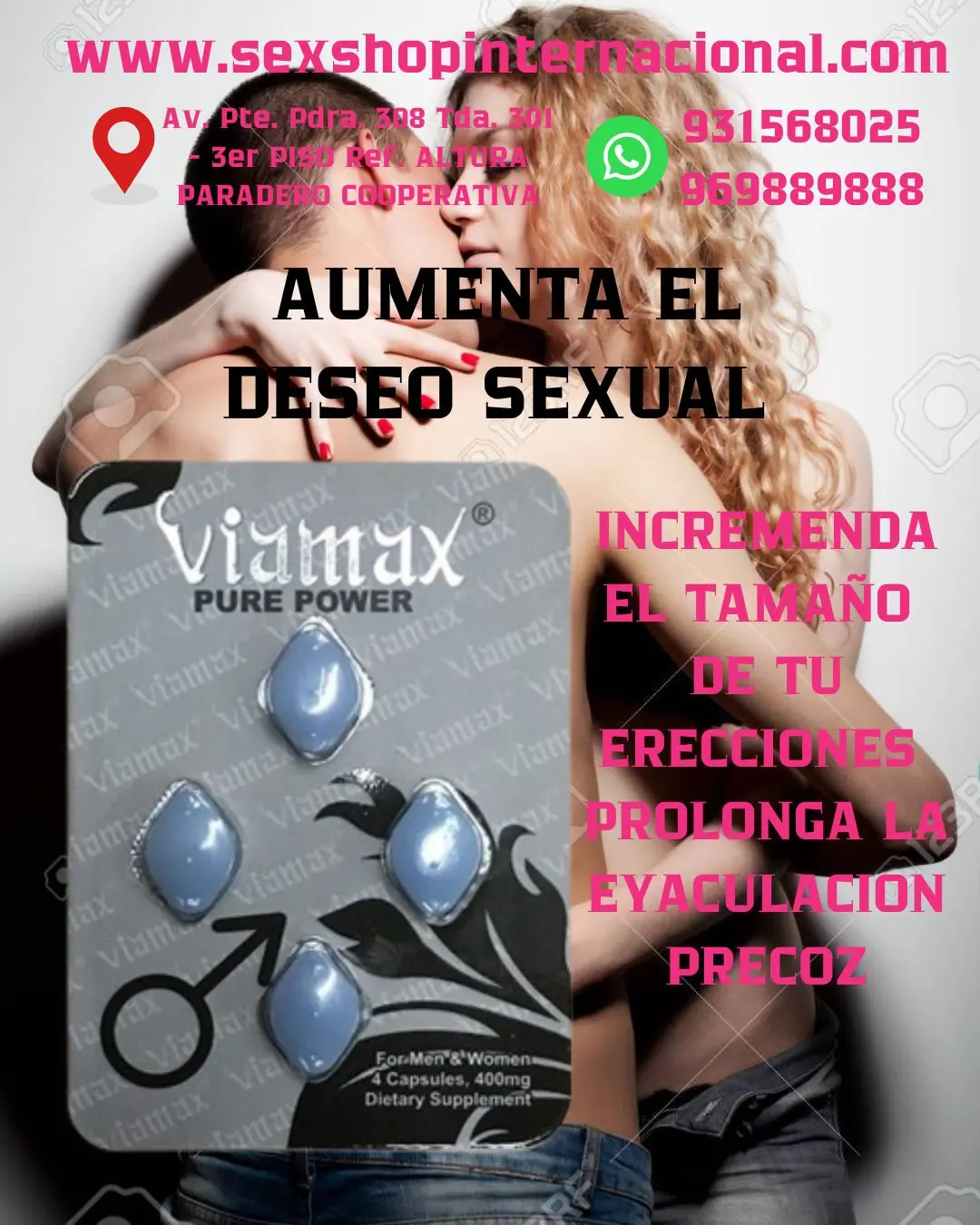 VIAMAX PURE POWER MAXIMA POTENCIA SEXUAL
