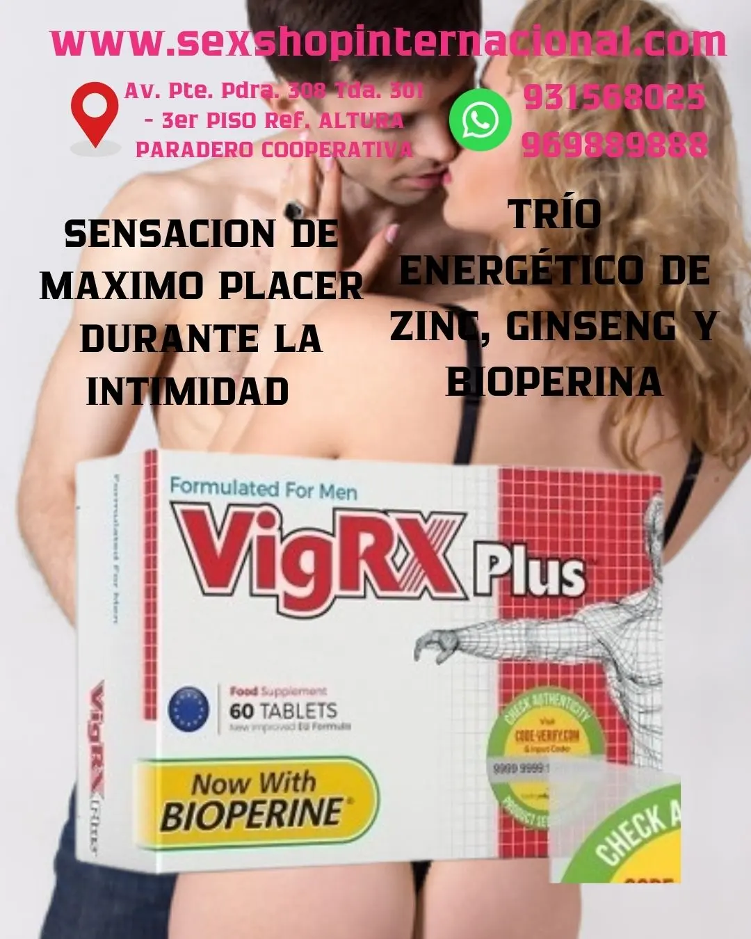 VIGRX PLUS AUMENTA EL TAMAÑO DEL PENE 