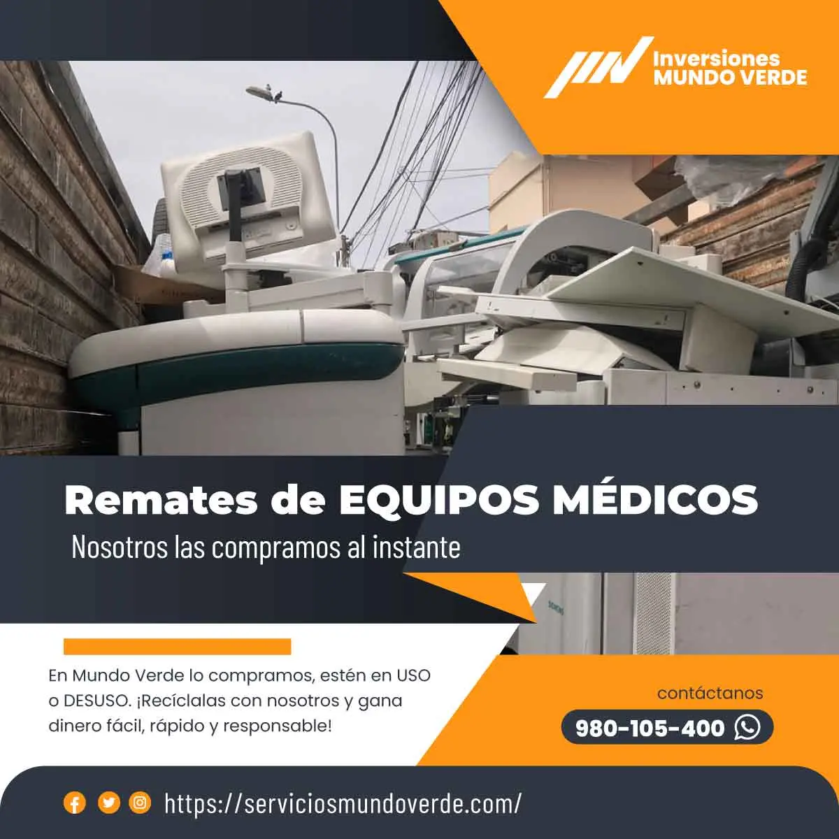 TIENES EQUIPOS MEDICOS LO COMPRAMOS 