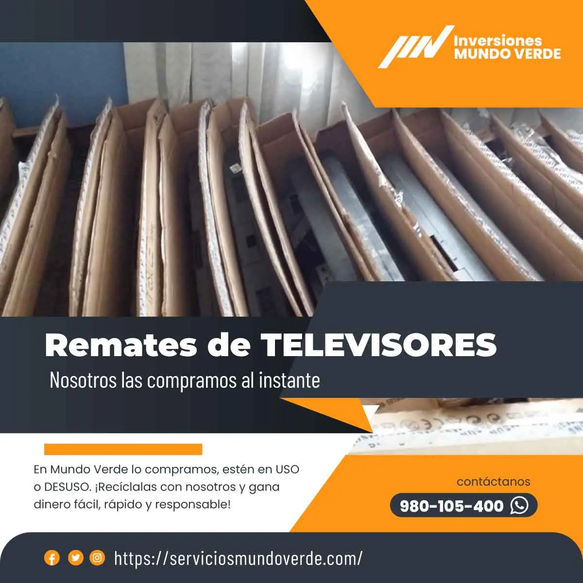 TIENES TELEVISORES LO COMPRAMOS 