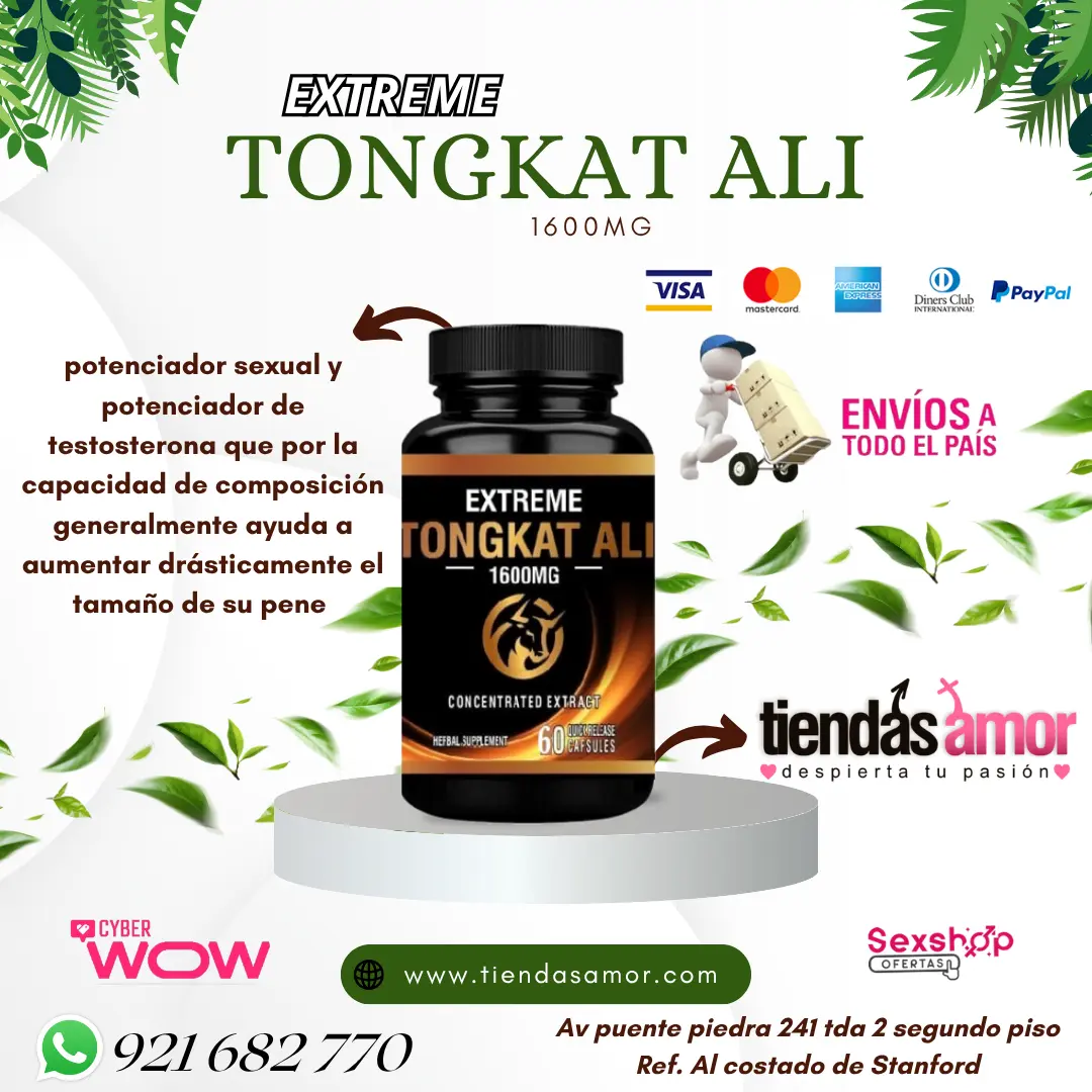 Tongkat Ali Extreme potenciador sexual y potenciador de test