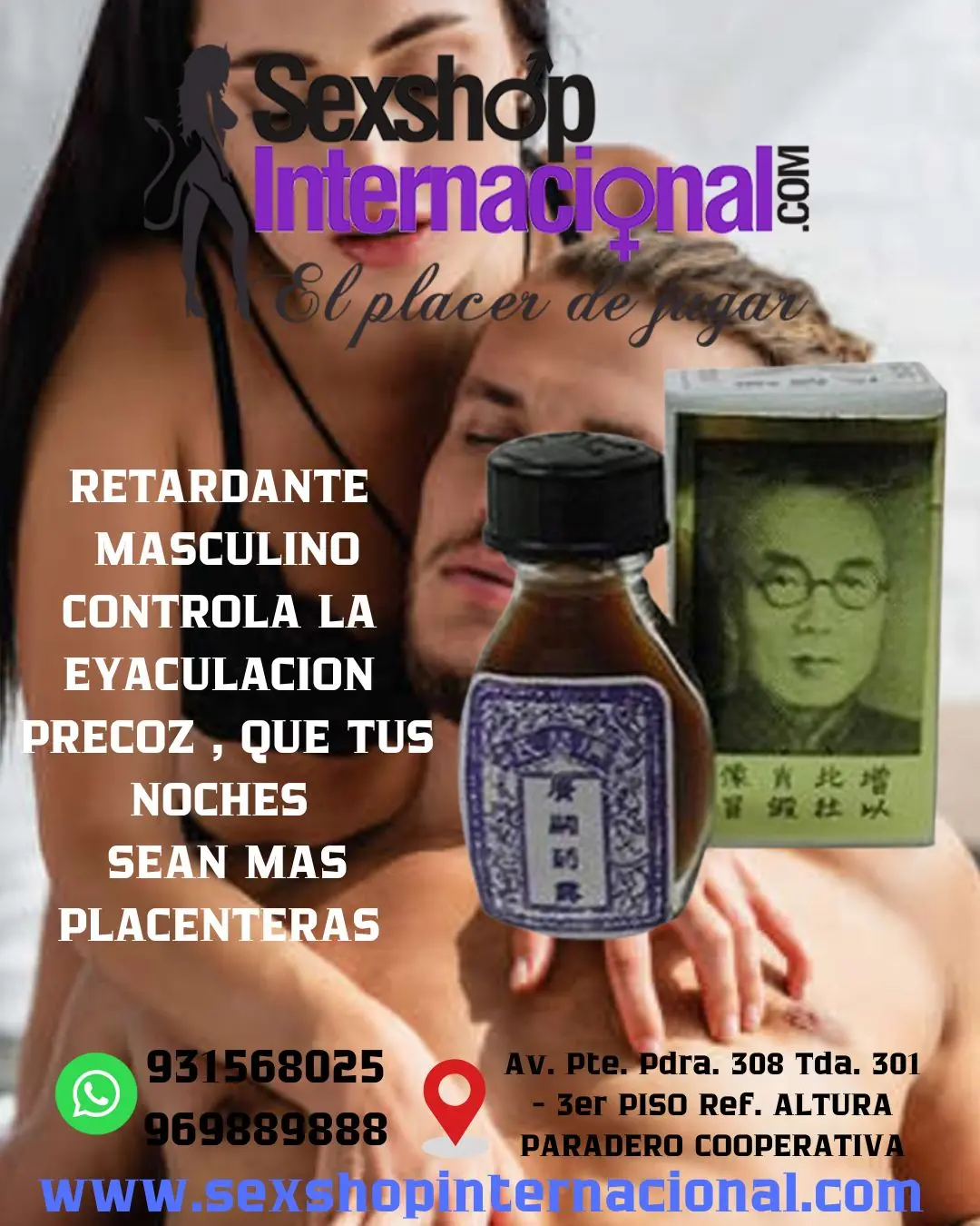  BROCHA CHINA RETARDA LA EYACULACION PRECOZ 