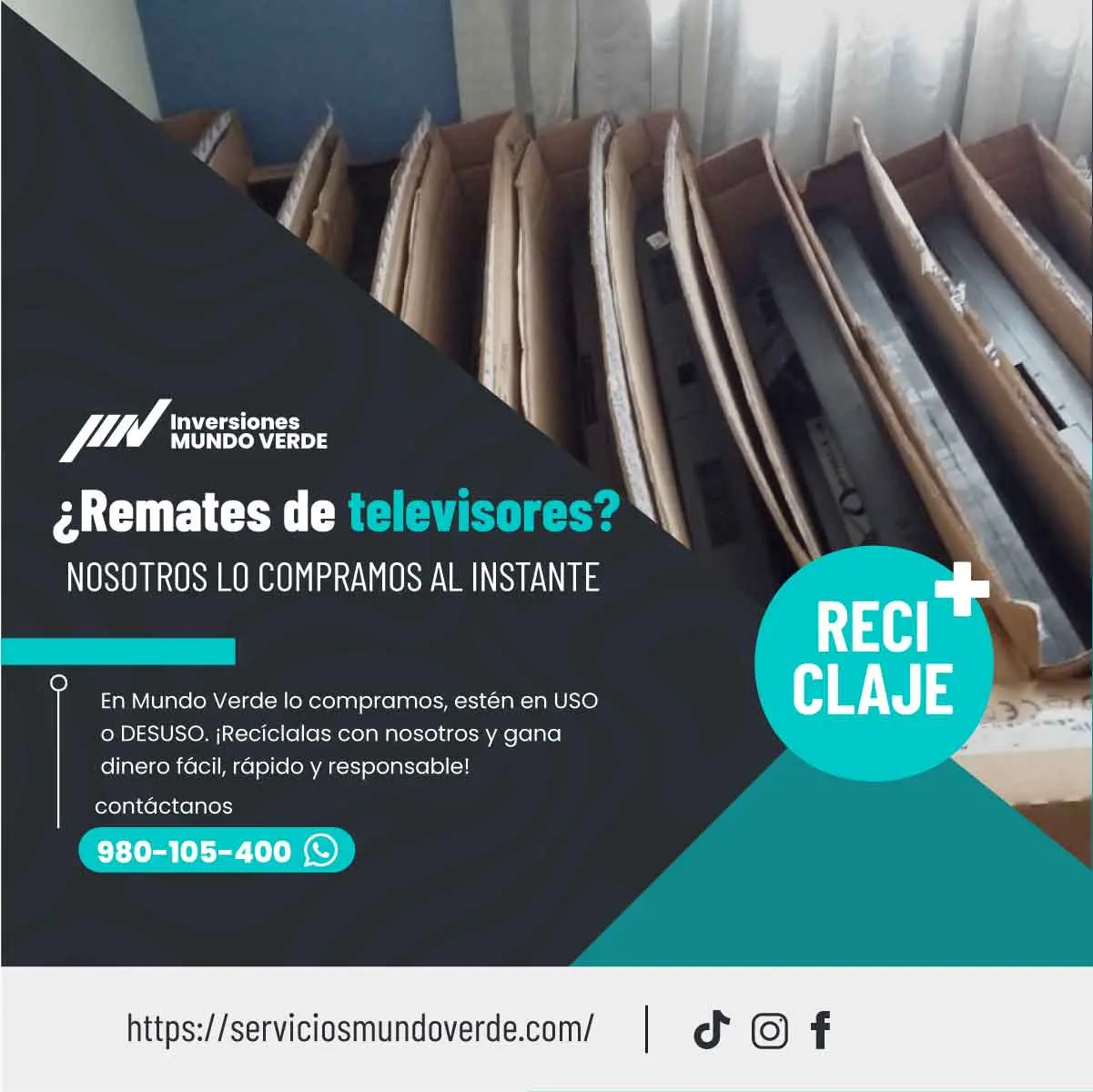 TIENES TELEVISORES LO COMPRAMOS 