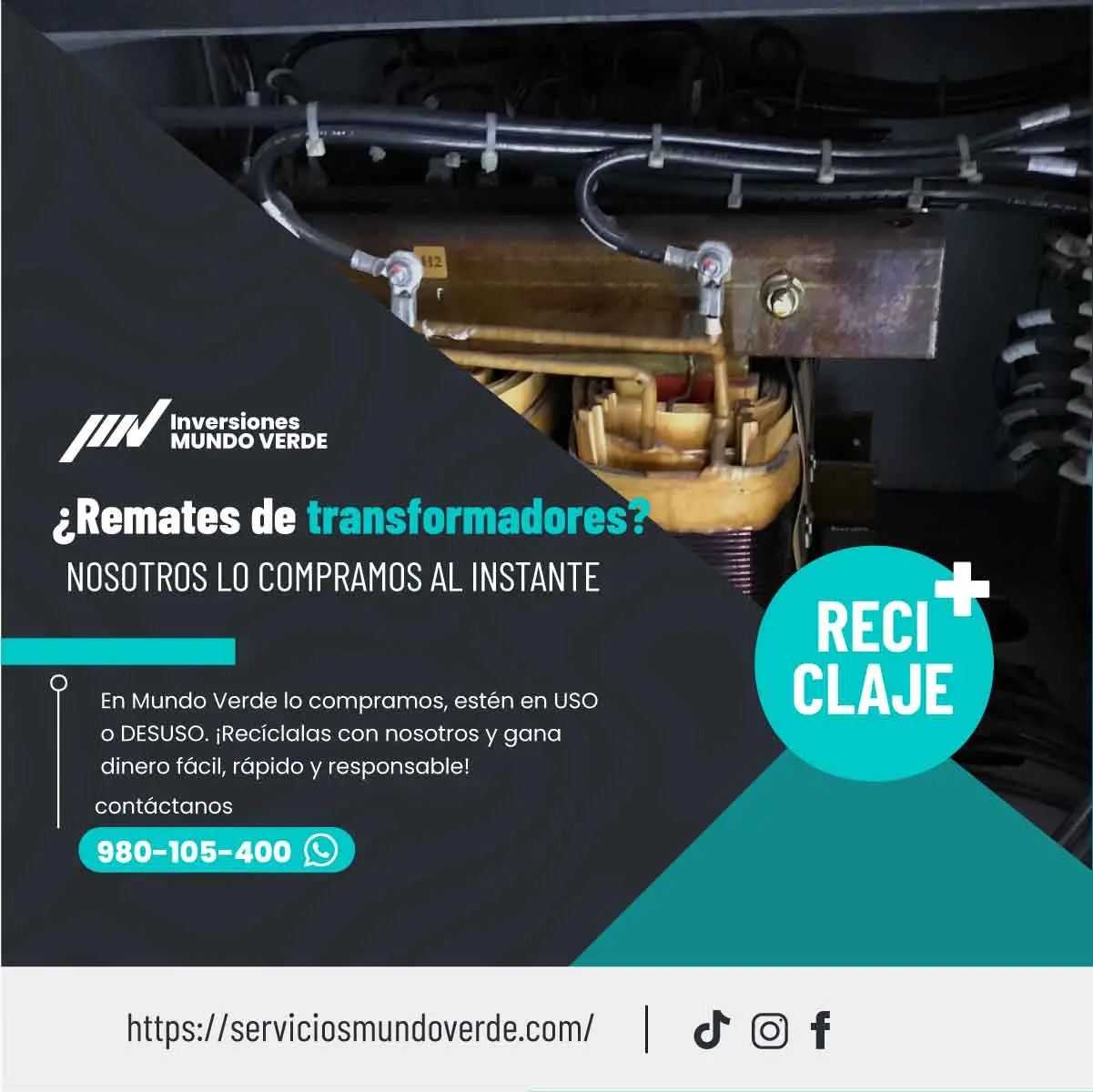 TIENES TRANSFORMADORES LO COMPRAMOS 