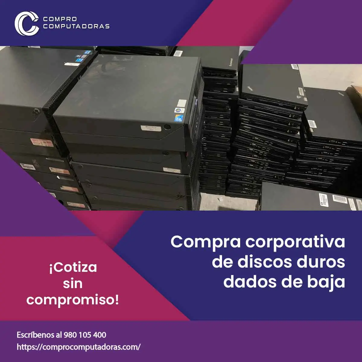 Servicio rápido de compra de PCs Lima Metropolitana