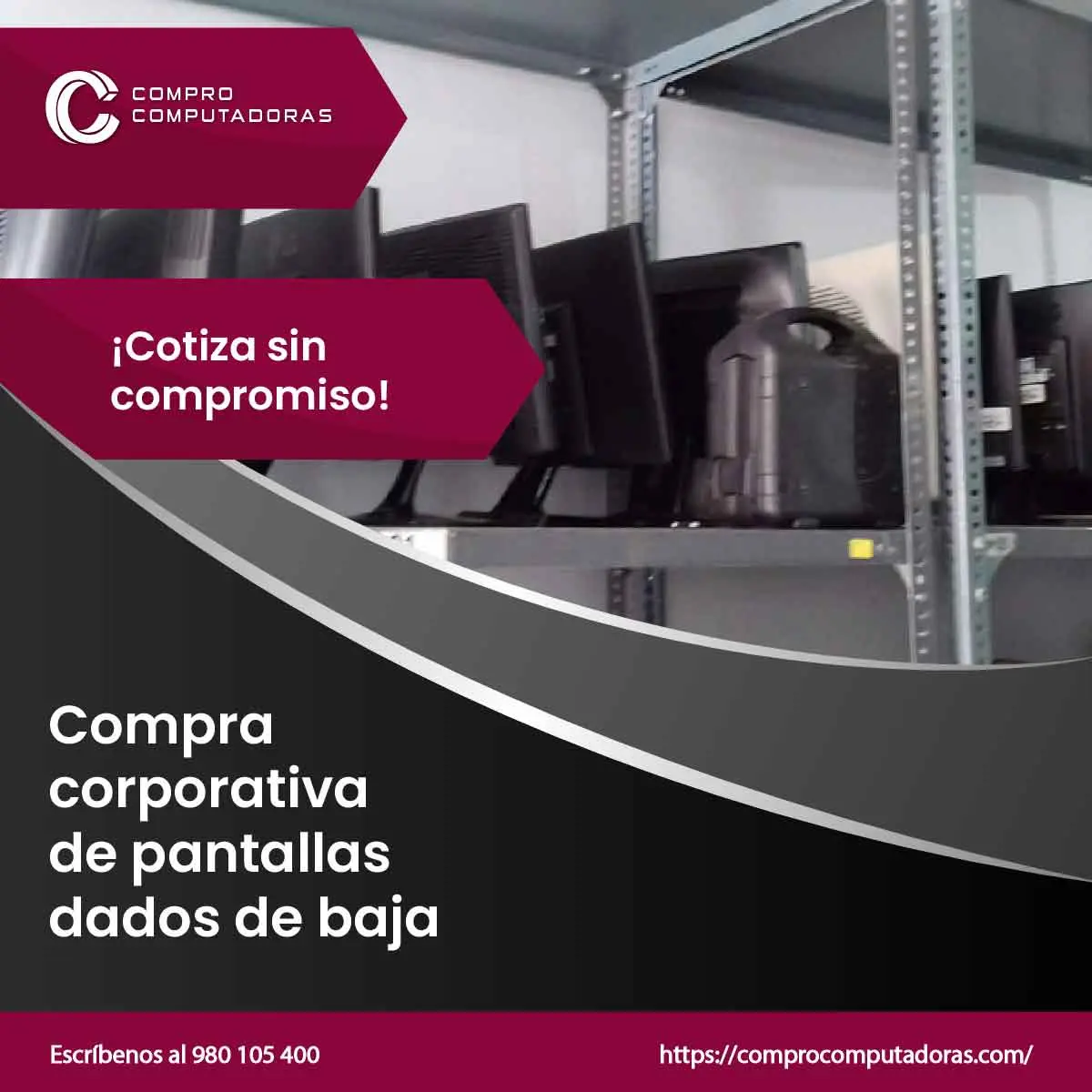 Empresa compra computadoras en Lima con responsabilidad