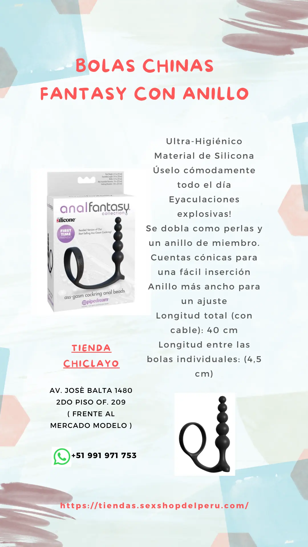 BOLAS CHINAS FANTASY CON ANILLO