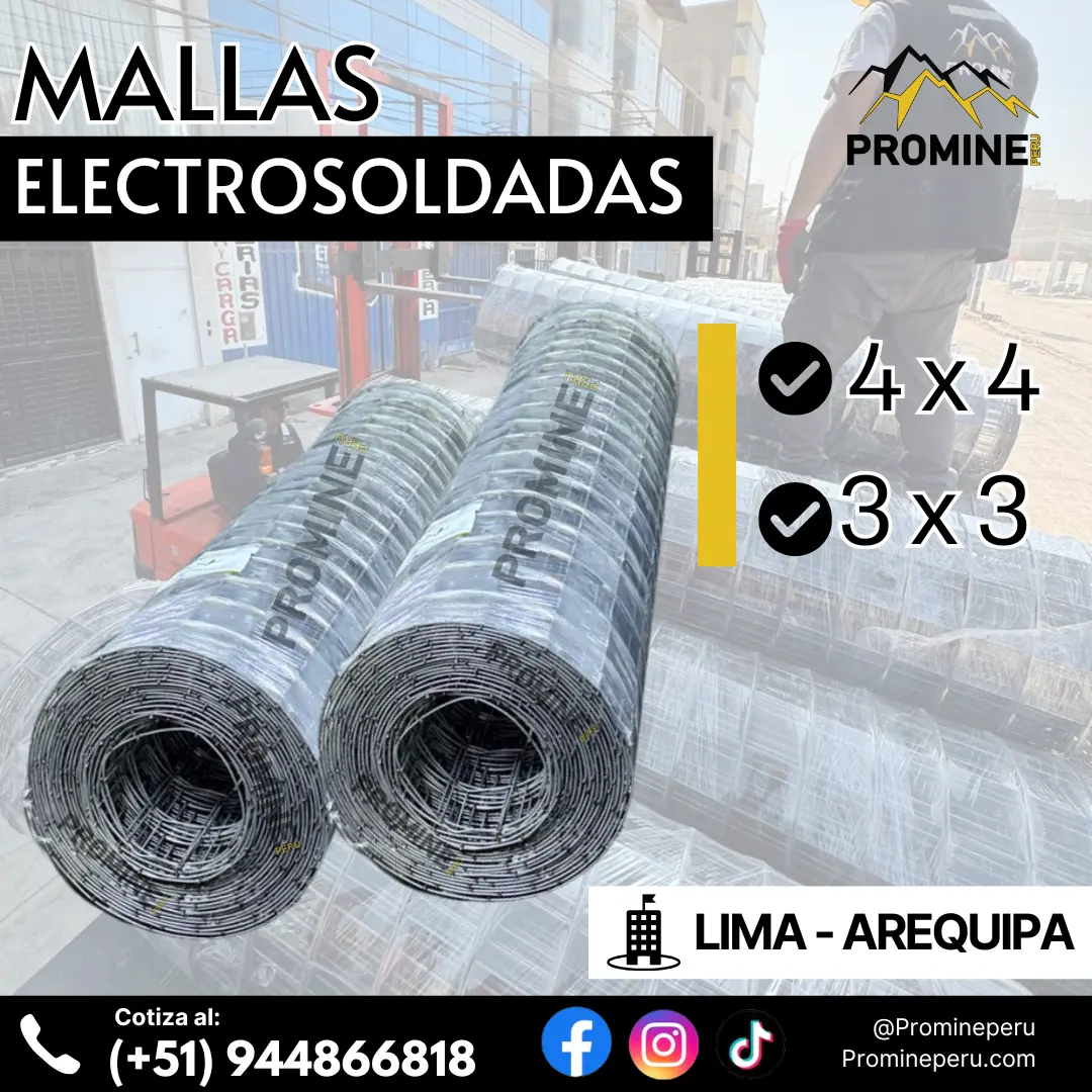 Malla Electrosoldada Protección Frente a Caídas de Roca