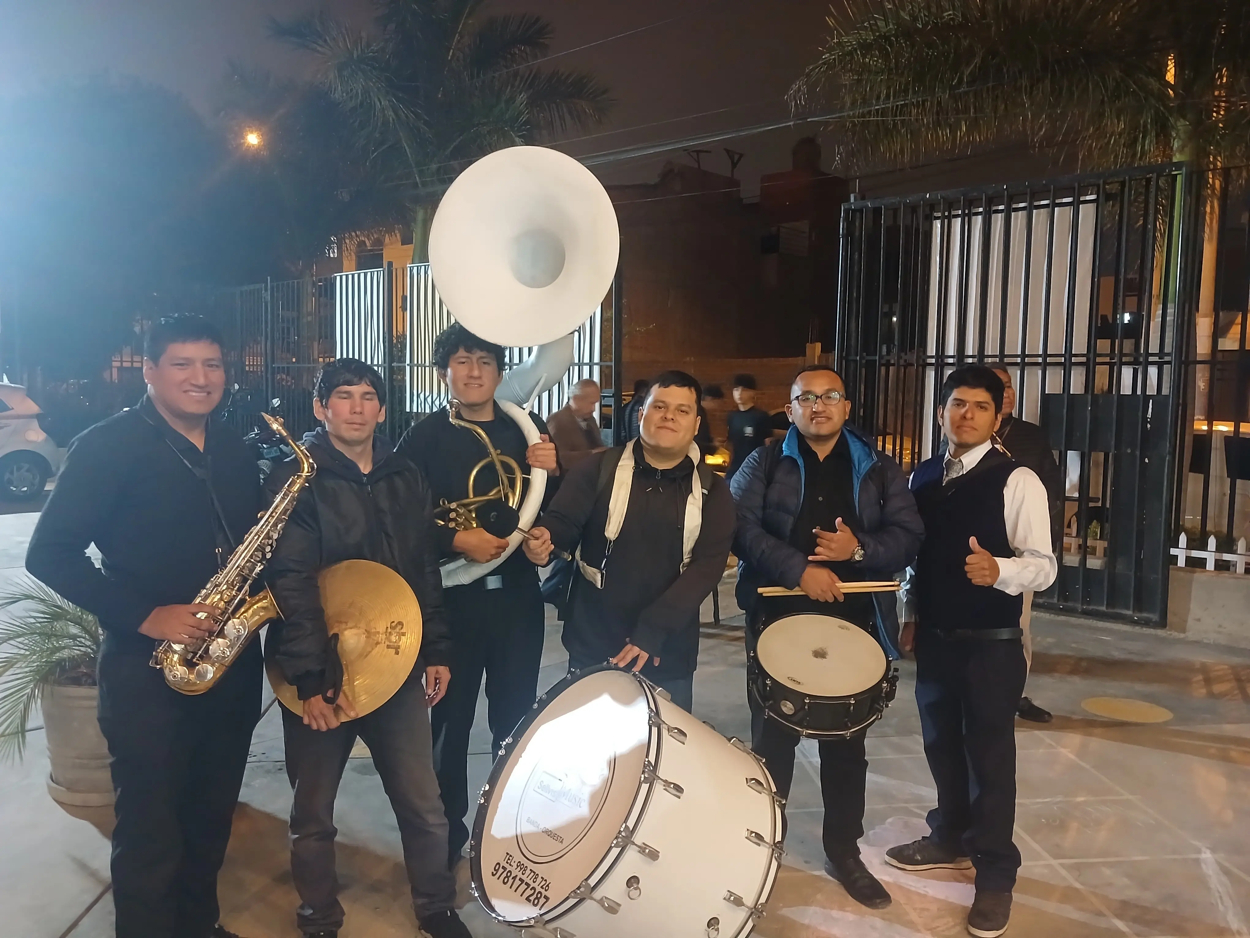 Banda músical en lima 