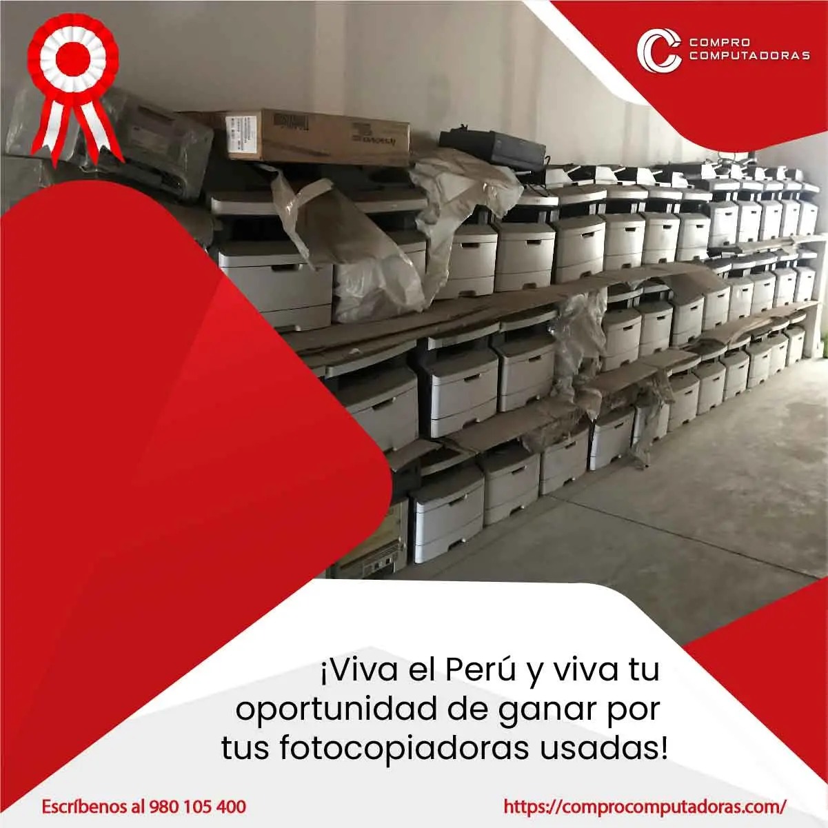 Recojo y pago por computadoras sin uso Hoy mismo