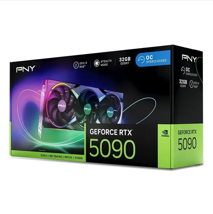 PNY GeForce RTX 5090 ARGB EPIC-X RGB Overclocked Triple Fa