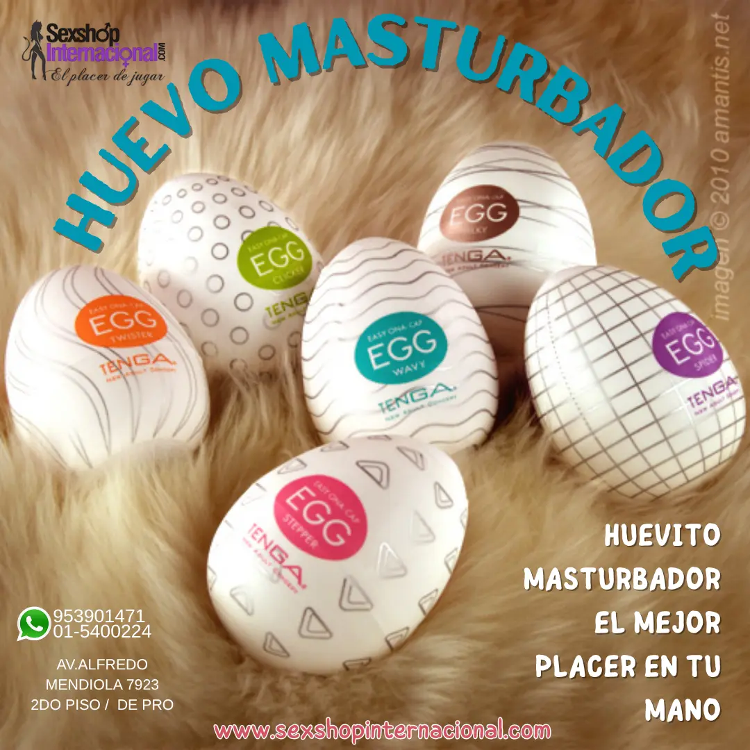 HUEVO MASTURBADOR-SEXSHOP LOS OLIVOS