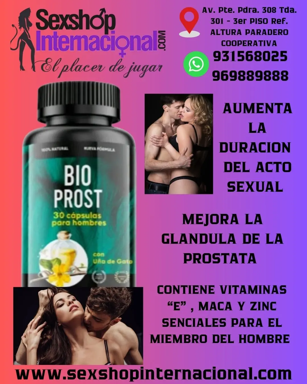 BIO PROST 30 PASTILLAS MEJORA LA GLANDULA PROSTATICA 