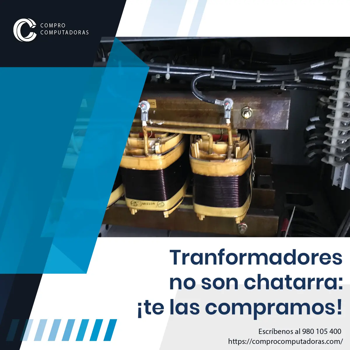 TIENES TRANSFORMADORES LO COMPRAMOS 