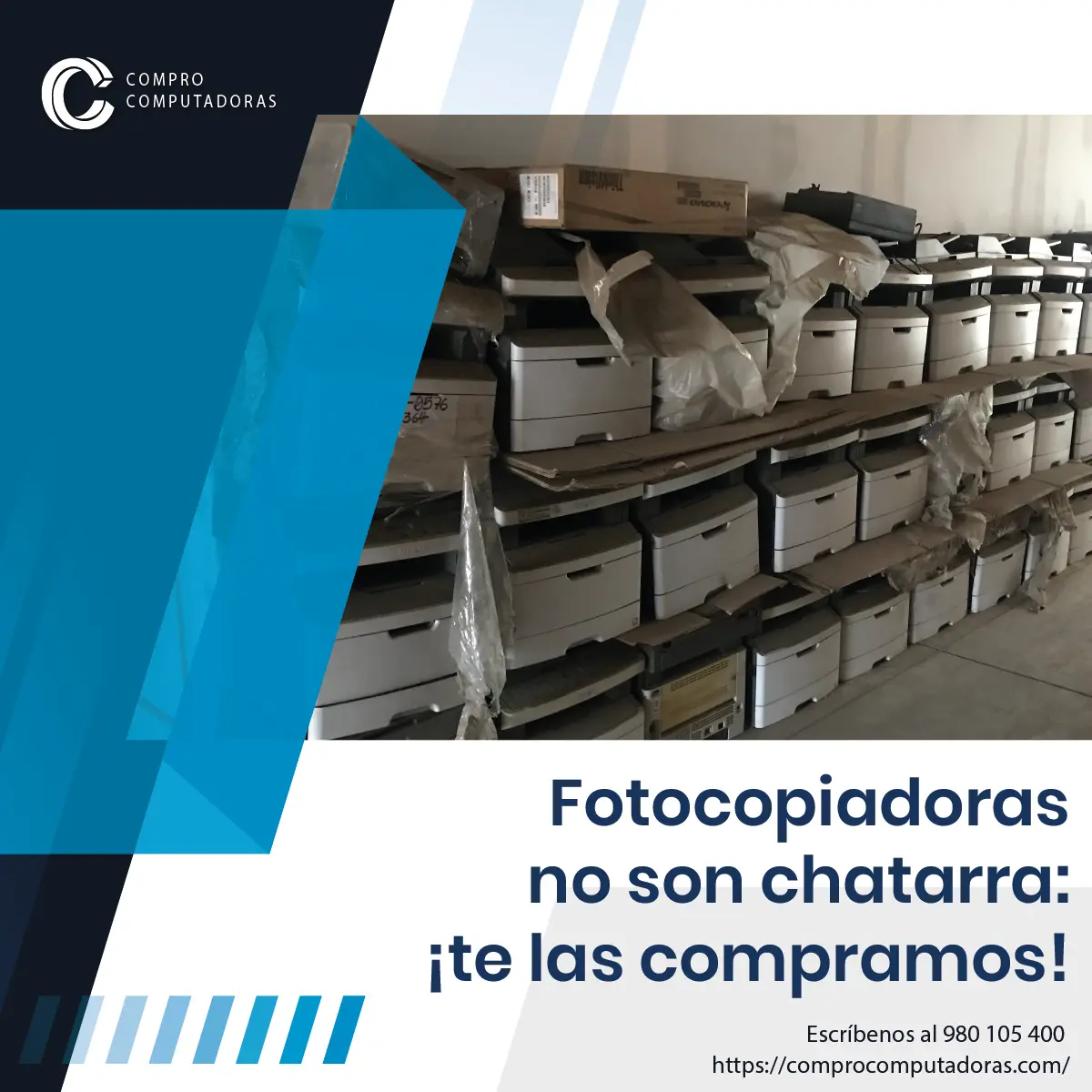 TIENES FOTOCOPIADORAS LO COMPRAMOS 