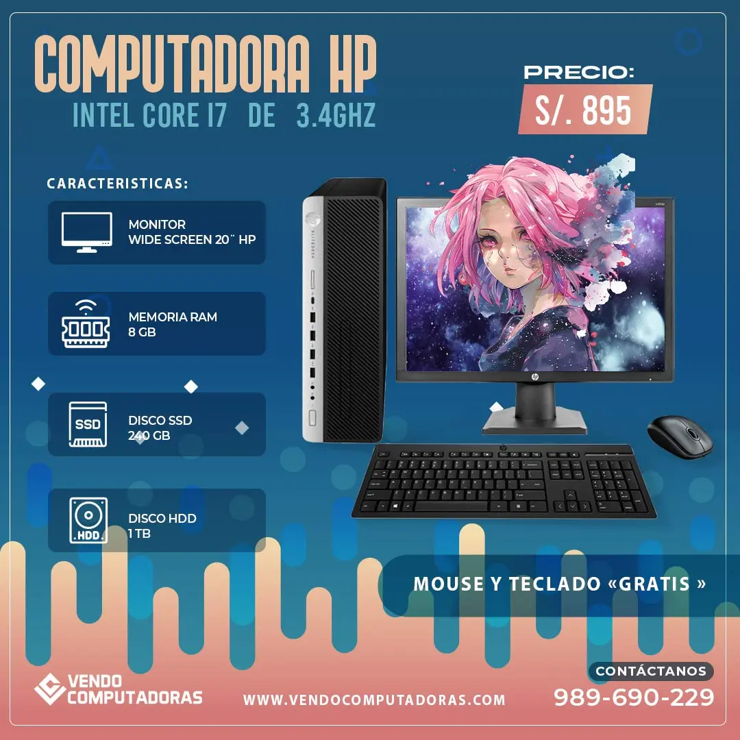  Desata la potencia del Core i7 Computadora lista 