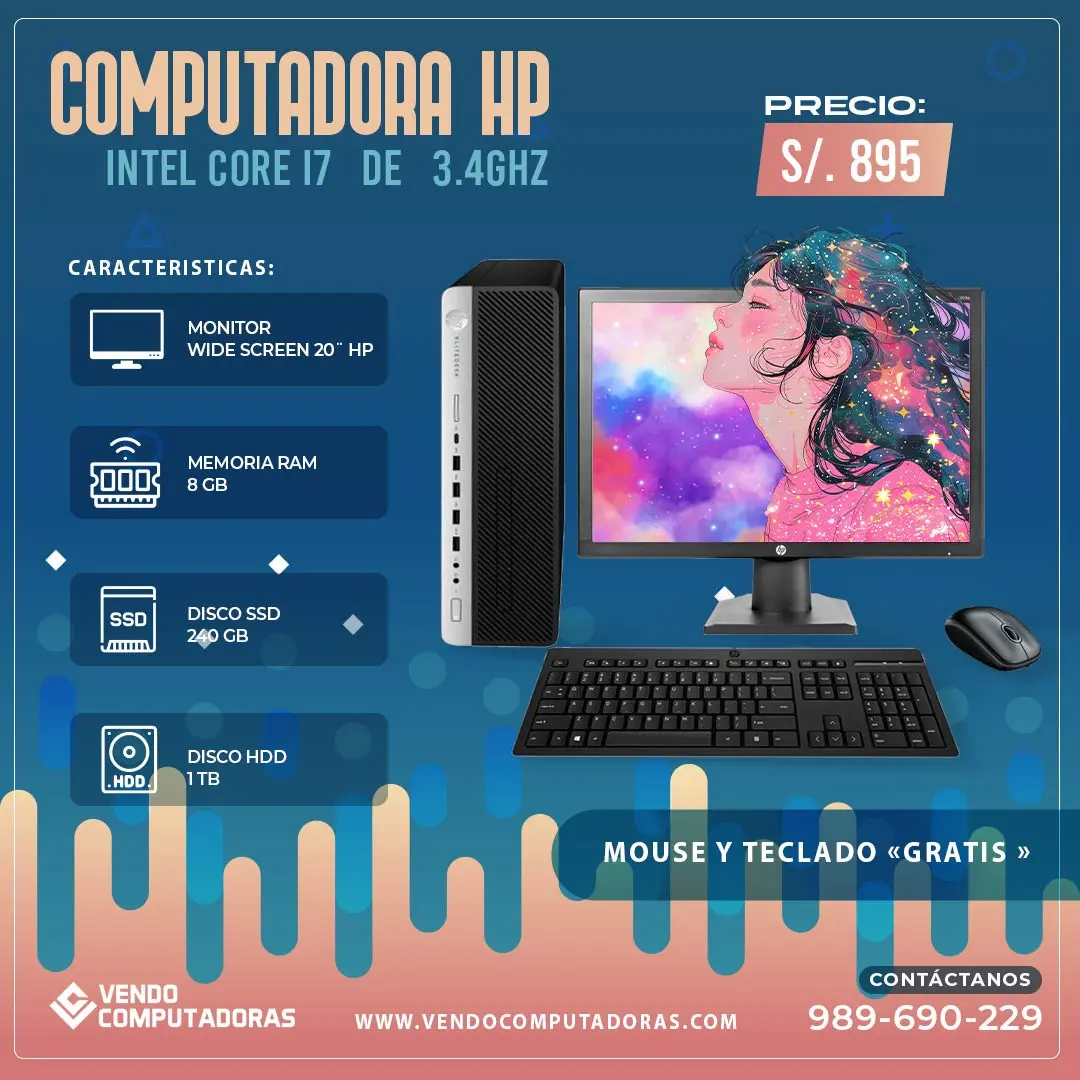  Desata la potencia del Core i7 Computadora lista 