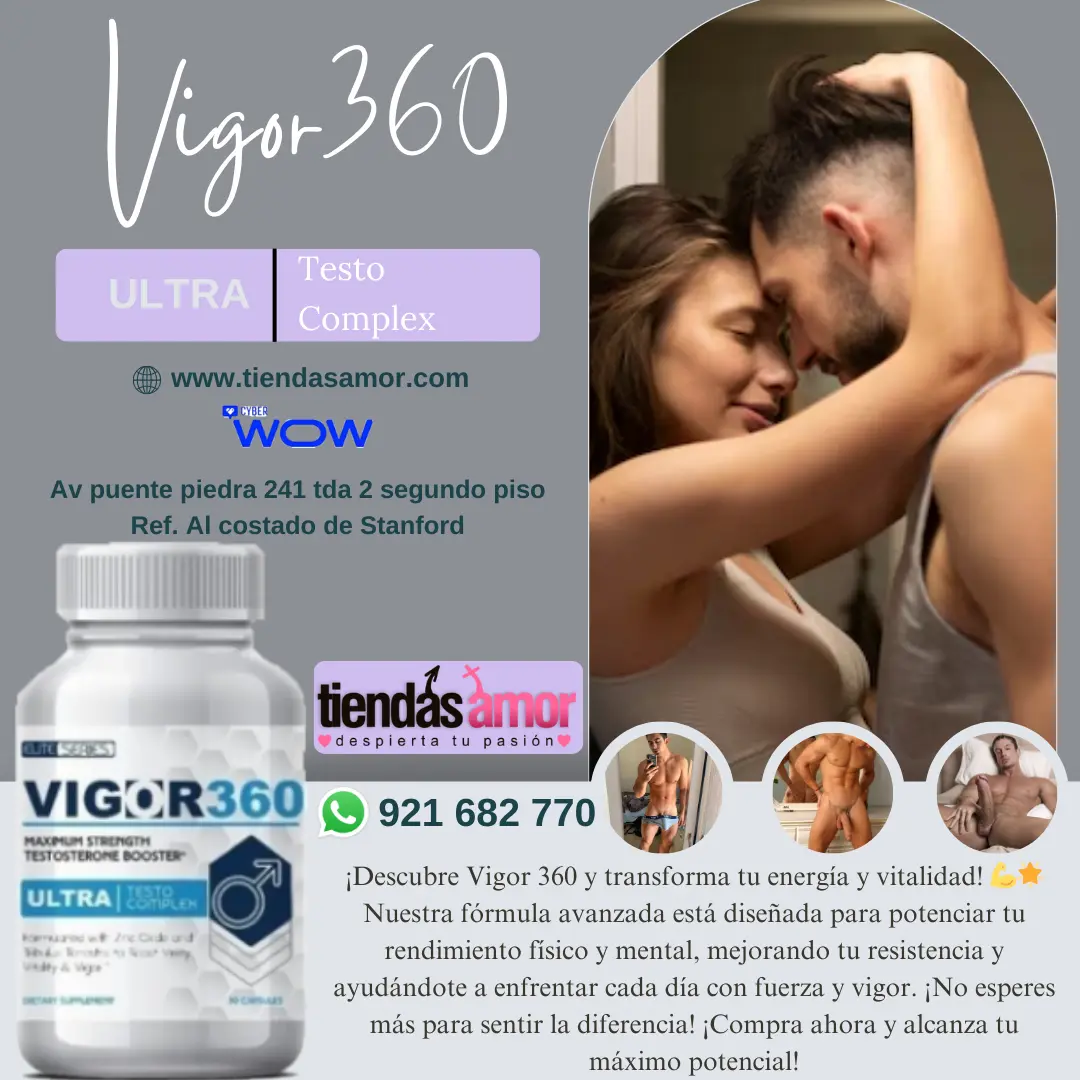 Vigor 360 disfunción eréctil y bajo deseo sexual totalmente 